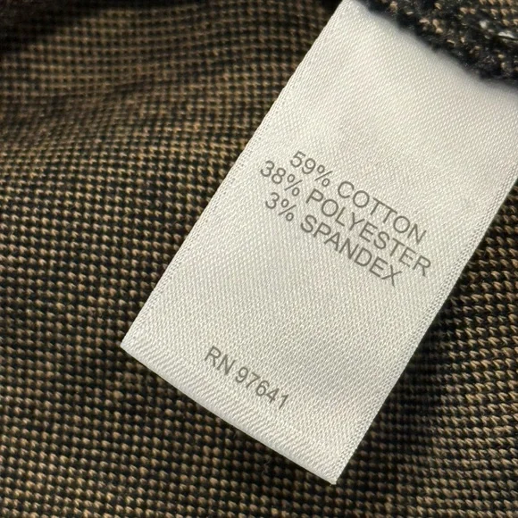 JJill Plaid Black and Tan Women's Sz L - Picture 6 of 6